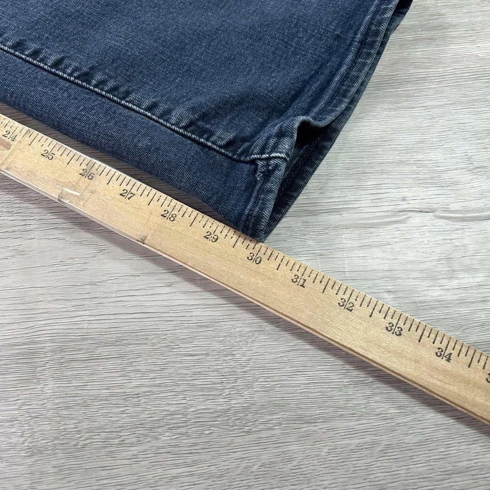 Levis 541 Jeans Mens 44x30 Blue Dark‎ Wash Athletic Fit Straight Stretch Denim